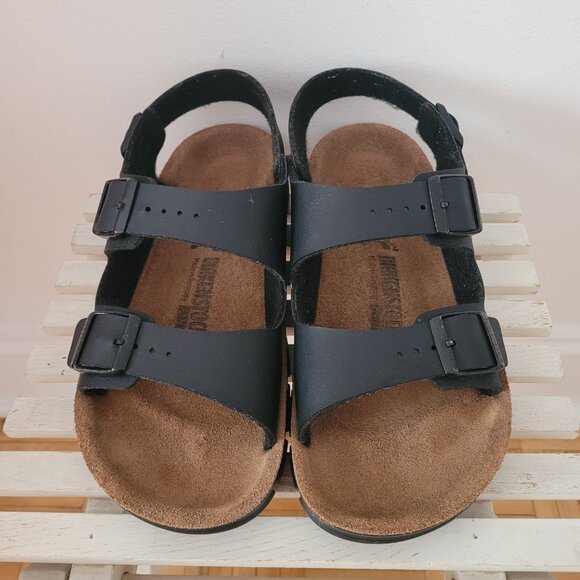 Birkenstock Milano "Professional" Black Sandals-Size 39-SEE CAPTION!!! - Picture 1 of 11
